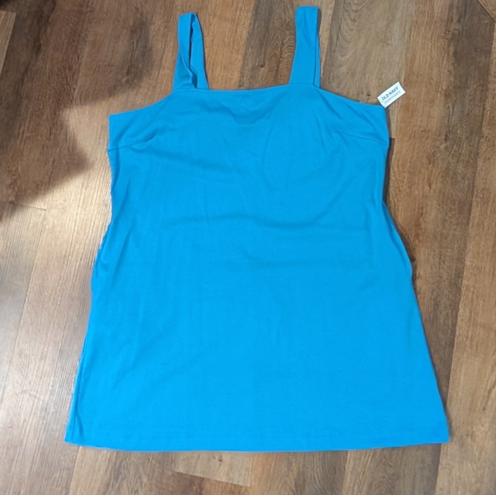 Old Navy XXL Vibrant Blue Women's MINI DRESS OR TUNIC with Pockets
